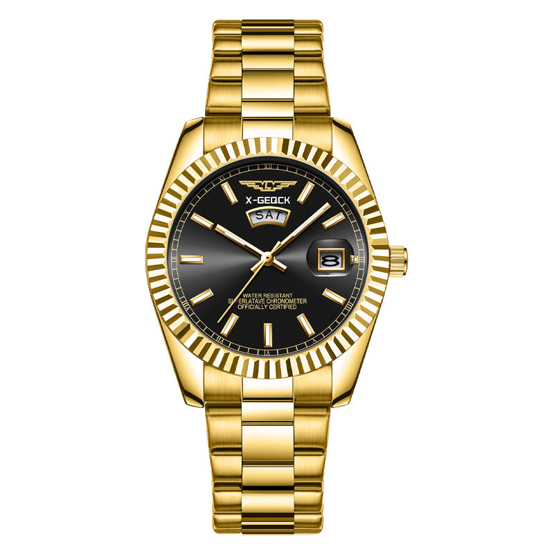 Ultra-thin Men's Watch Waterproof Luminous Quartz Watch