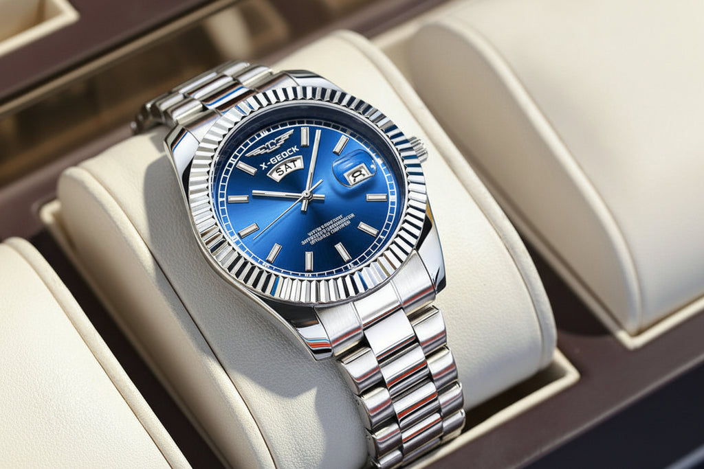 Ultra-thin Men's Watch Waterproof Luminous Quartz Watch